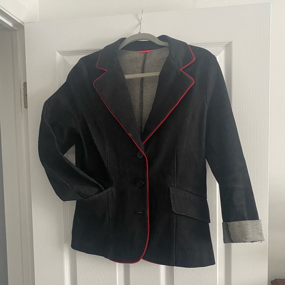 Casual formal denim jacket - Picture 1 of 5